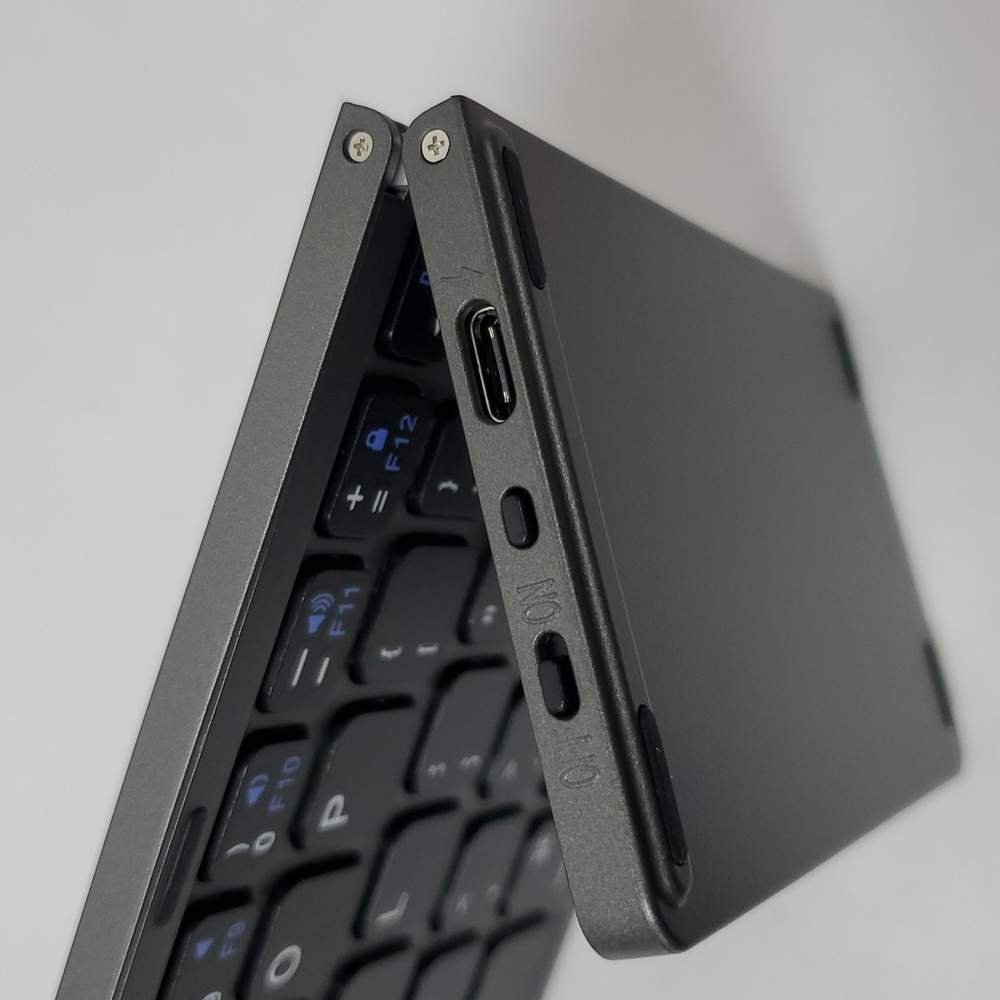 Samsers Foldable Bluetooth Keyboard With Touchpad, Full-Size Wireless ~ Black - Picture 11 of 16